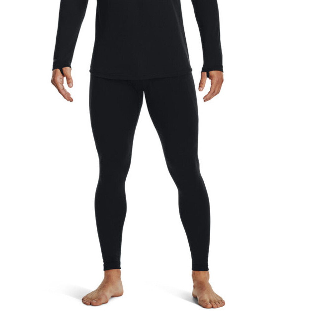 Under Armour 2024 Base 3.0 Ice Fishing Leggings Mens 2XL Black Skinny Leg JAX791